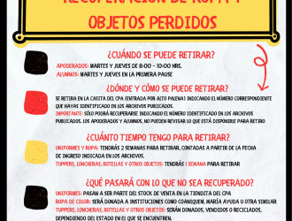 Recuperación Ropa y Objetos Perdidos