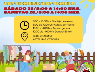 Segundo Flohmarkt! 28 de Septiembre