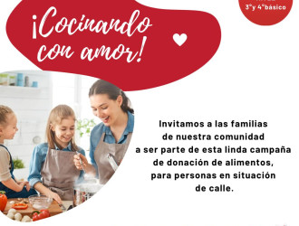 Campaña solidaria "Cocinando con Amor"